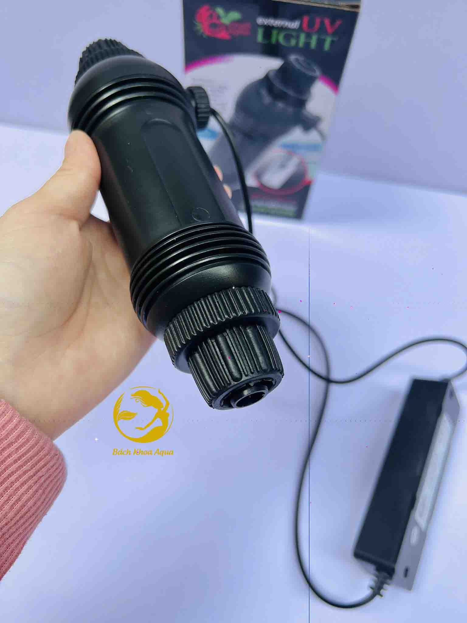 Đèn UV Crab Aqua ( CA-UV-EX5W ) diệt rêu tảo khử khuẩn cho bể cá